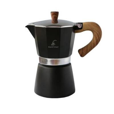 3 Cup Moka Pot - Siyah - 1