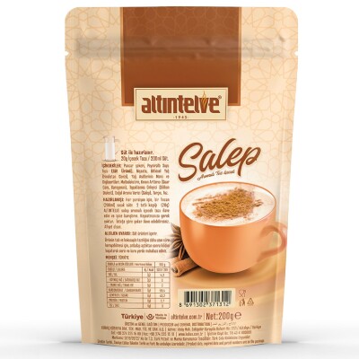 Altıntelve Deneme Seti 4'lü Menengiç , Osmanlı Dibek , Salep , Sıcak Çikolata 200 g - 4