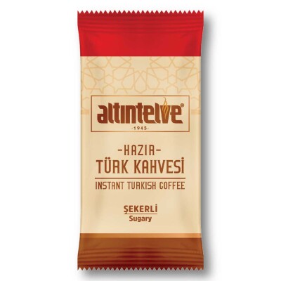 Altıntelve Hazır Türk Kahvesi Şekerli 12 g - 