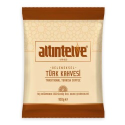 Öğütülmüş Türk Kahvesi 100 Gr - Altıntelve