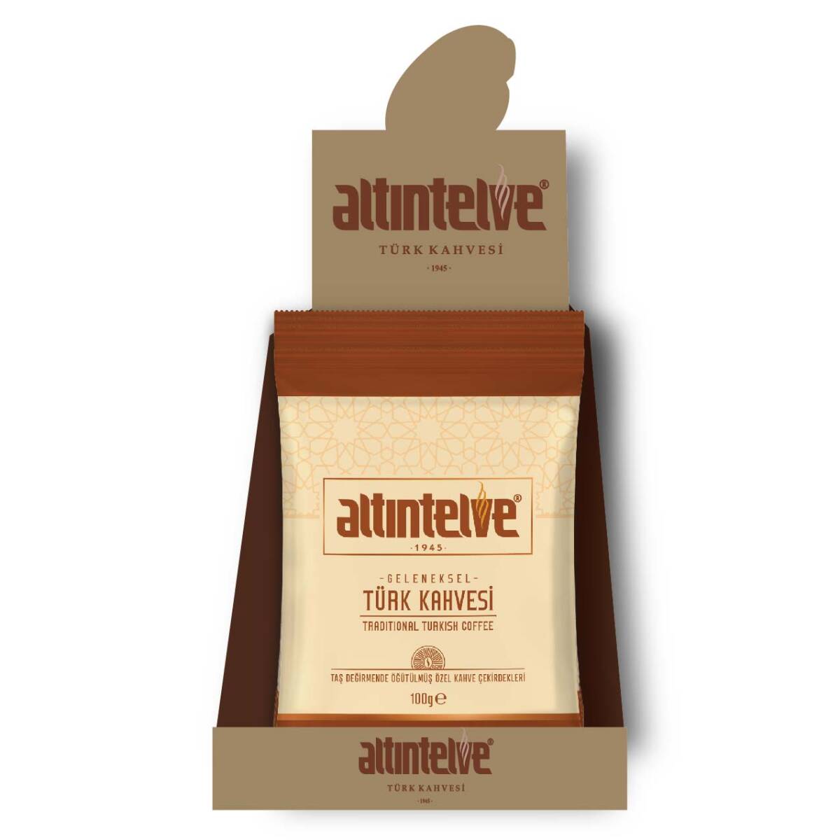 Altıntelve Öğütülmüş Türk Kahvesi 12x100 gr - 1