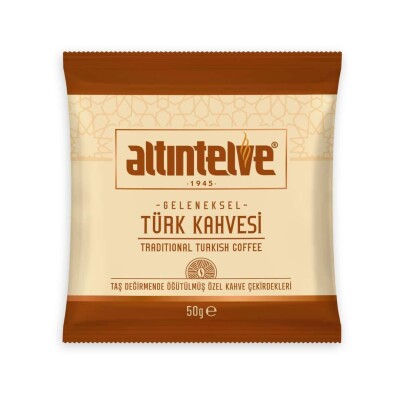Öğütülmüş Türk Kahvesi 50 g - Altıntelve