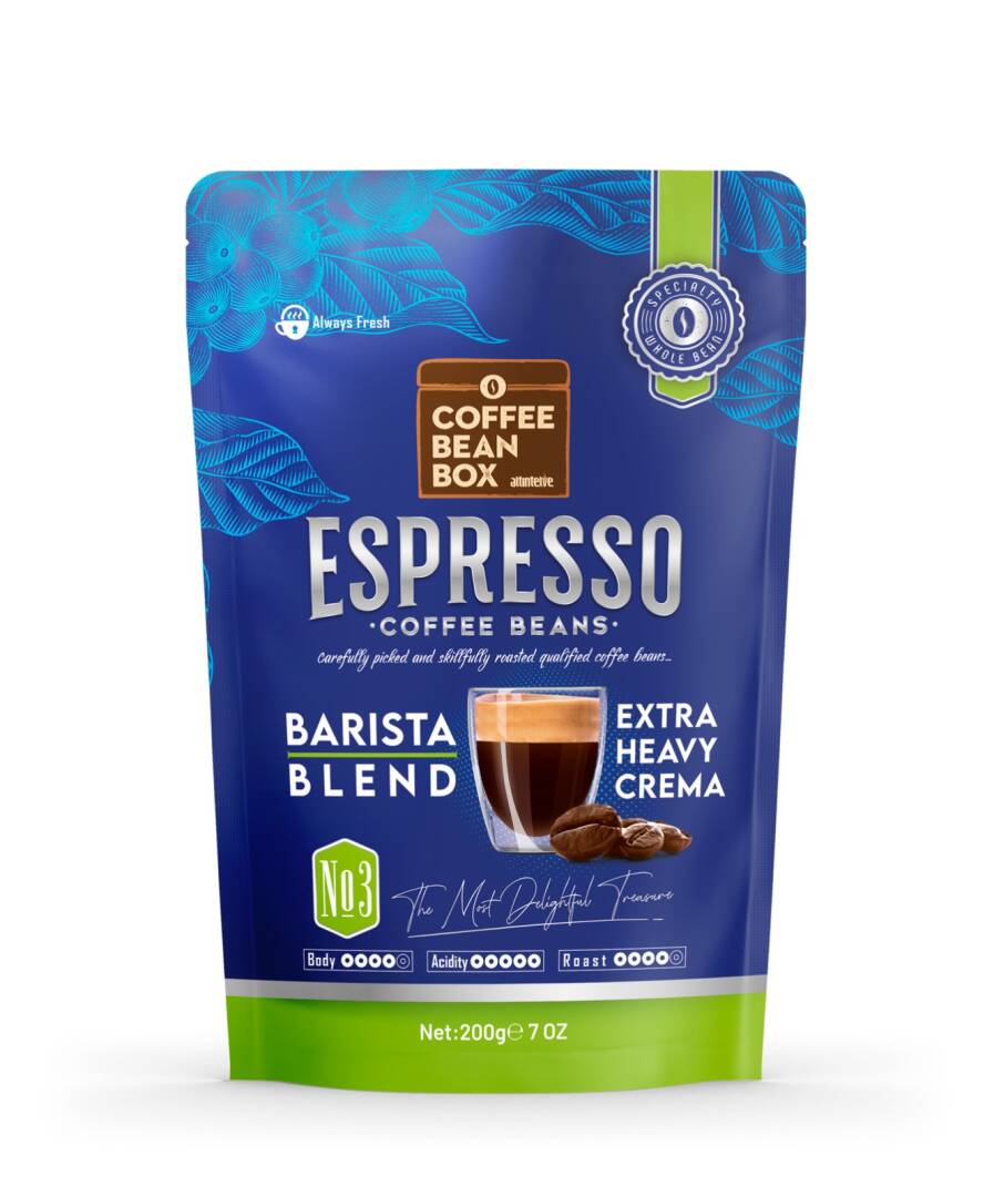 Barista Blend Espresso Çekirdek Kahve 200 Gr - 1