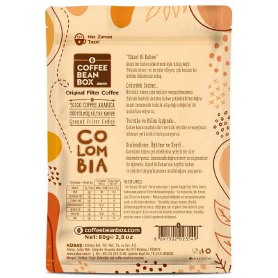 Colombia Filtre Kahve 80 gr - 2