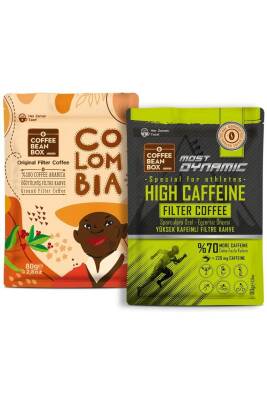 CoffeeBeanBox Colombia + Most Dynamic 80 gr x2 Adet - 1
