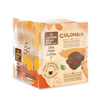 Colombia Pratik Filtre Kahve 10lu Kutu - 1