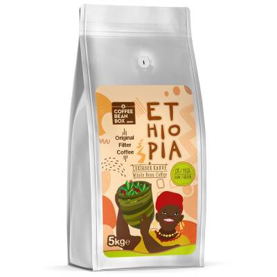 Ethiopia Çiğ Çekirdek Kahve 5 Kg - 1