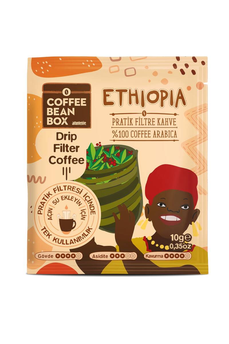 Etiyopya Pratik Filtre Kahve 10 gr - 1