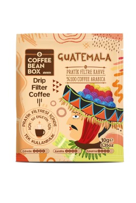 Guatemala Pratik Filtre Kahve 10 gr - 1
