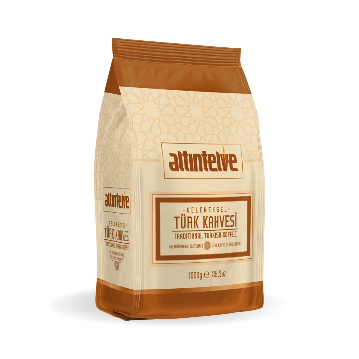 Altıntelve Türk Kahvesi 1000 gr – Geleneksel Öğütülmüş Türk Kahvesi