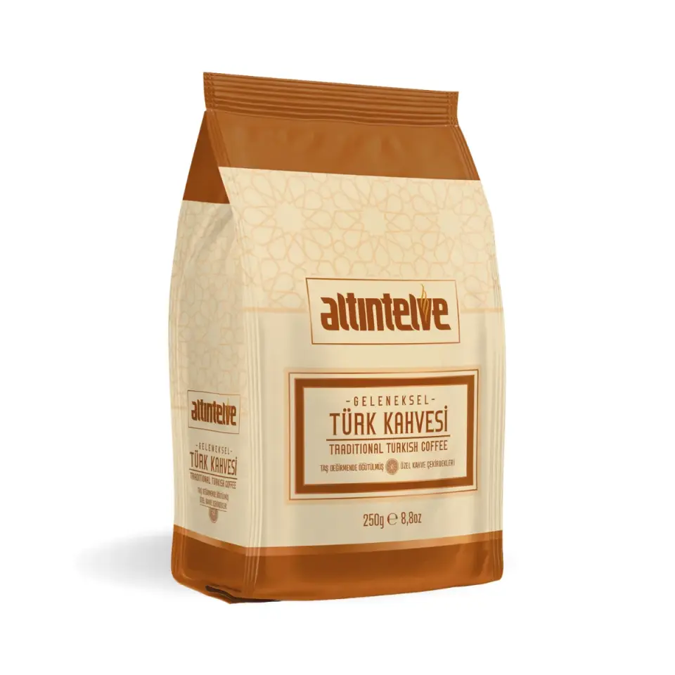 Altıntelve Türk Kahvesi 250 gr – Geleneksel Öğütülmüş Türk Kahvesi