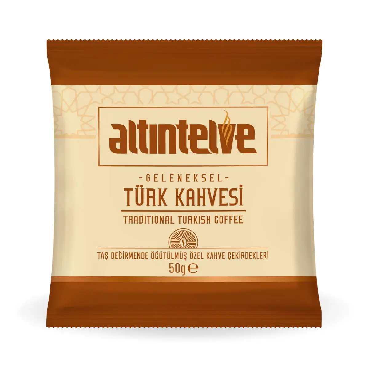 Altıntelve Türk Kahvesi 50 gr – Geleneksel Öğütülmüş Türk Kahvesi