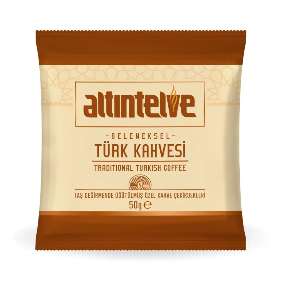 Altıntelve Türk Kahvesi 50 gr – Geleneksel Öğütülmüş Türk Kahvesi