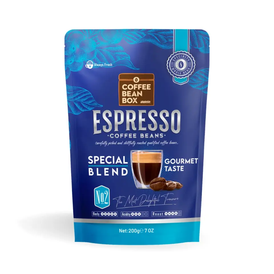 CoffeeBeanBox Special Blend Espresso Çekirdek Kahve 200 g – Gourmet Taste