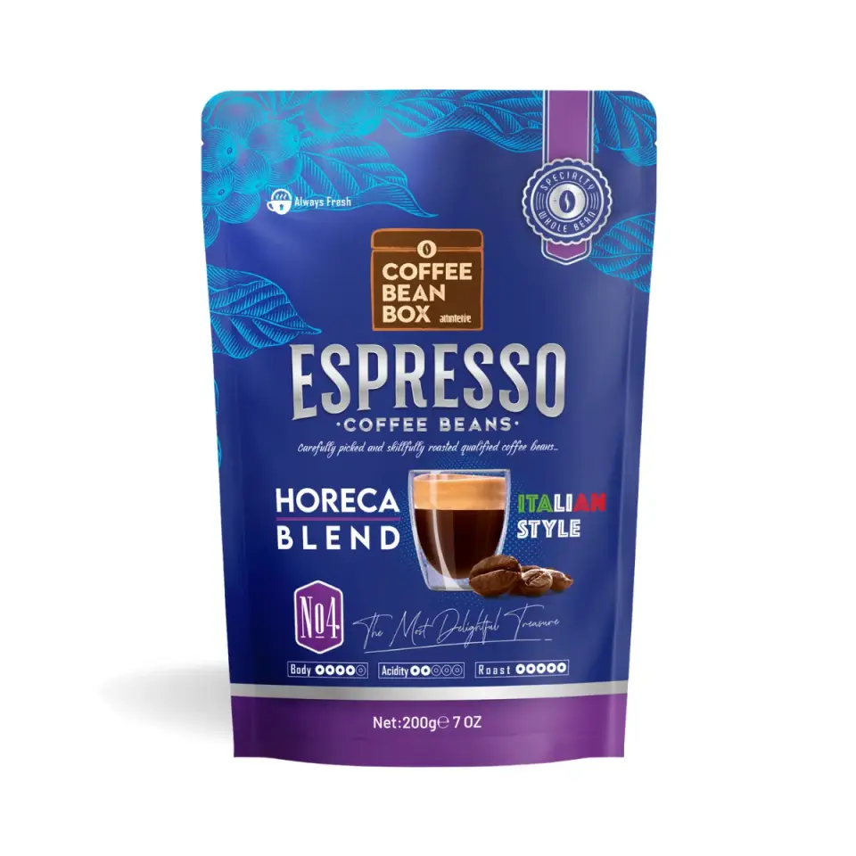 CoffeeBeanBox Horeca Blend Espresso Çekirdek Kahve 200 g – Italian Style