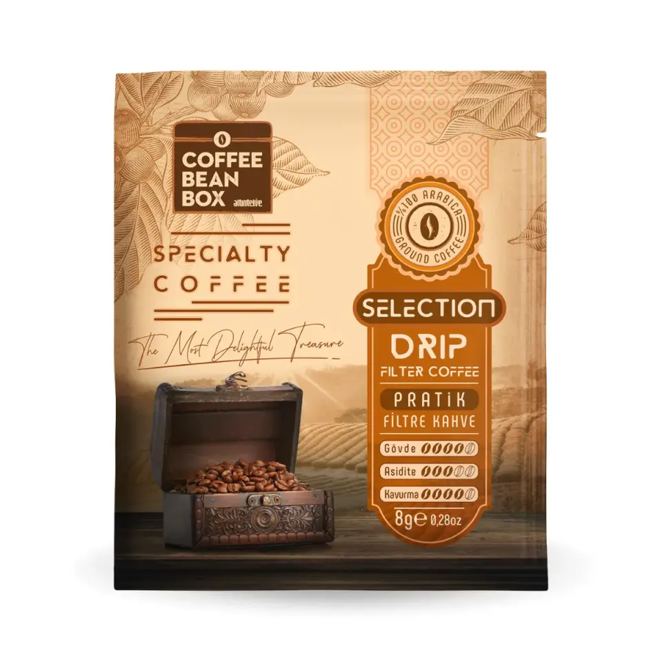CoffeeBeanBox Selection Drip Pratik Filtre Kahve 10'lu