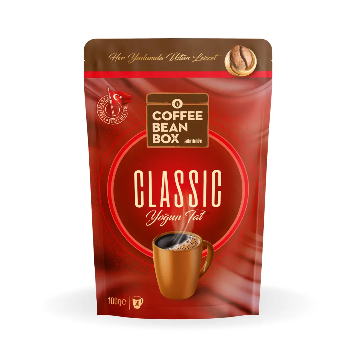 CoffeeBeanBox Classic Granül Kahve 100 gr – Yoğun Tat
