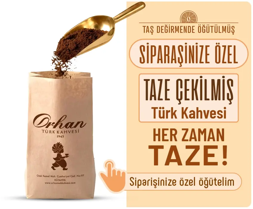 Orhan Taze Çekilmiş Türk Kahvesi