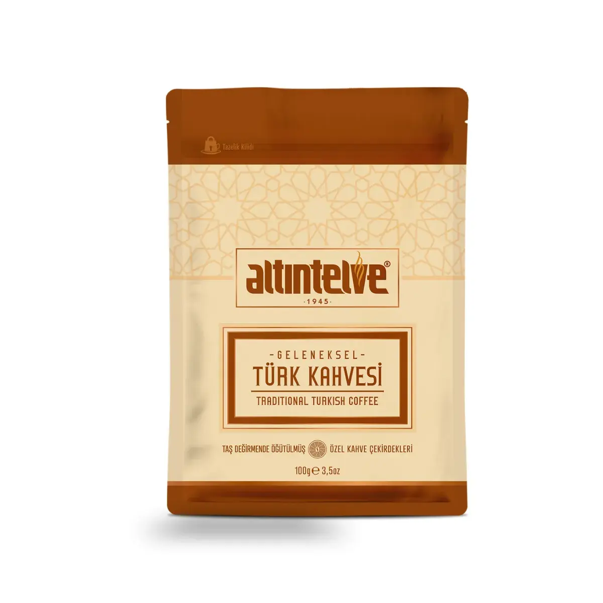 Altıntelve Geleneksel Türk Kahvesi 100 gr (Zipli Ambalaj)