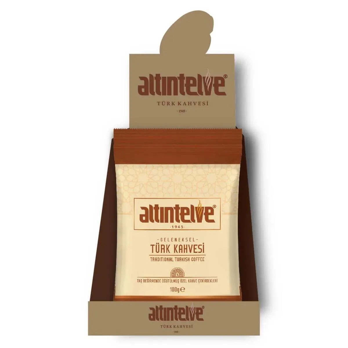 Altıntelve Öğütülmüş Türk Kahvesi 100 gr (12'li Kutu)