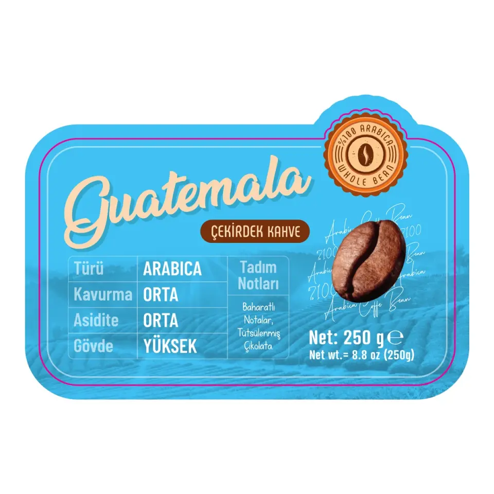 CoffeeBeanBox Guatemala Single Origin Kavrulmuş Çekirdek Kahve 250 gr