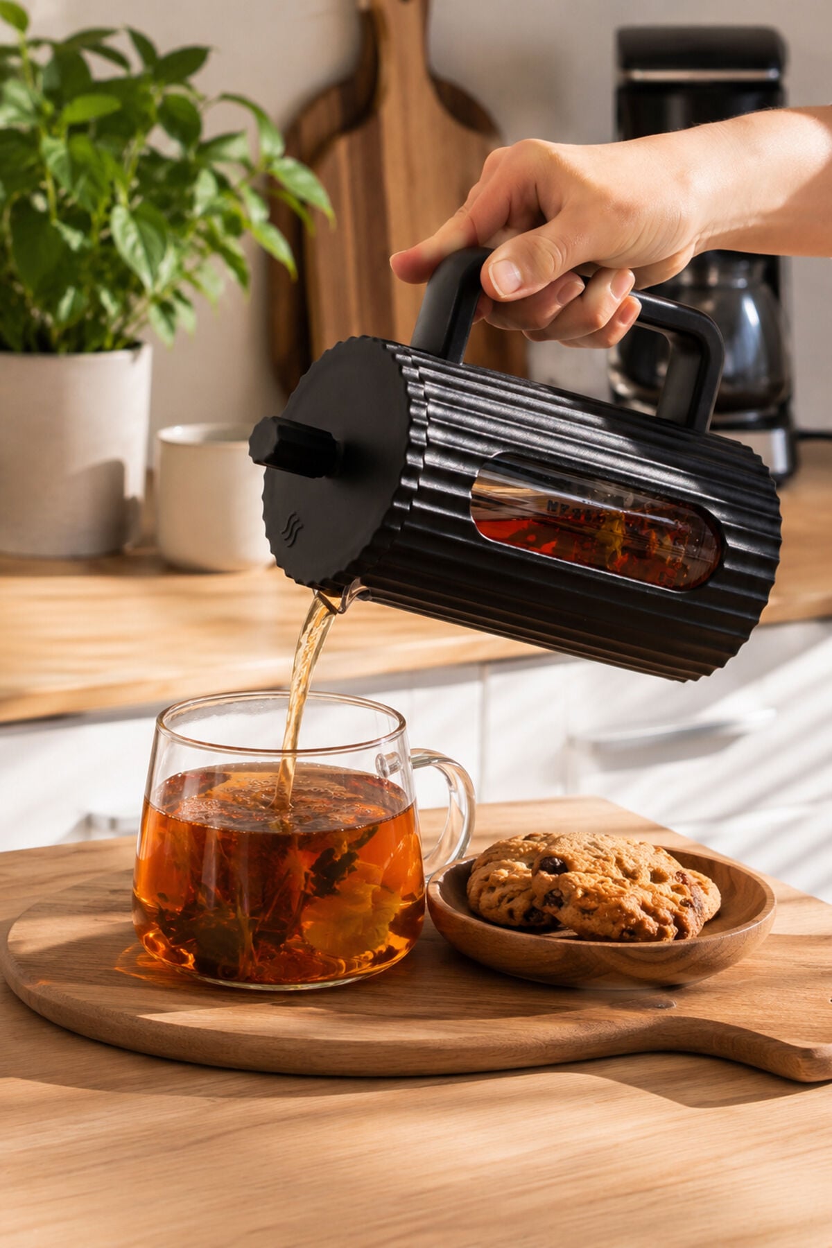 Porsima Smartpan BV093 600 ml Cam French Press