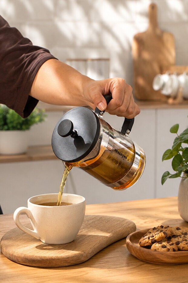 Porsima Smartpan BV008 800 ml Cam French Press