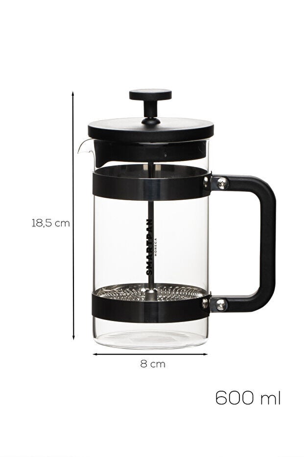 Porsima Smartpan BV008 600 ml Cam French Press