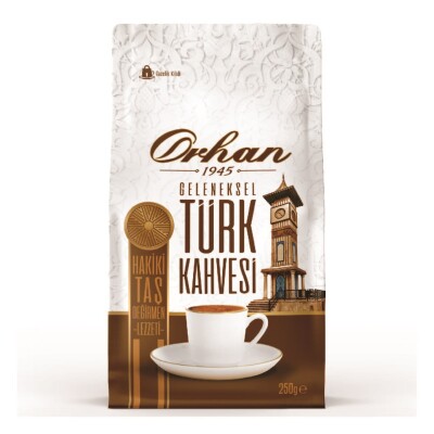  Orhan Öğütülmüş Türk Kahvesi Kraft 250 gr - 1