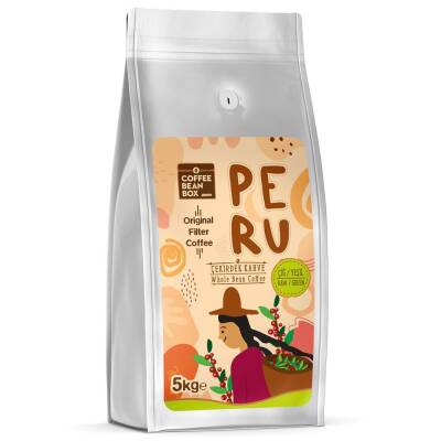 Peru Çiğ Çekirdek Kahve 5 Kg - 1