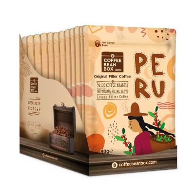 Peru Filtre Kahve 80 g (10lu Kutu) - 1