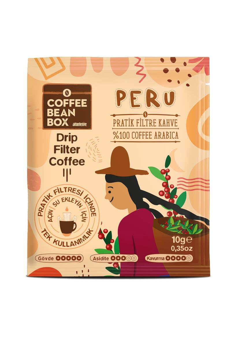 Peru Pratik Filtre Kahve 10 gr - 1