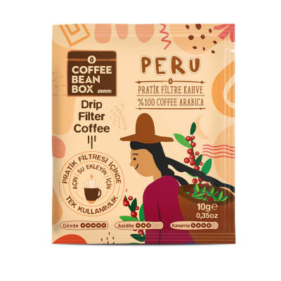 Peru Pratik Filtre Kahve 10 g - 1