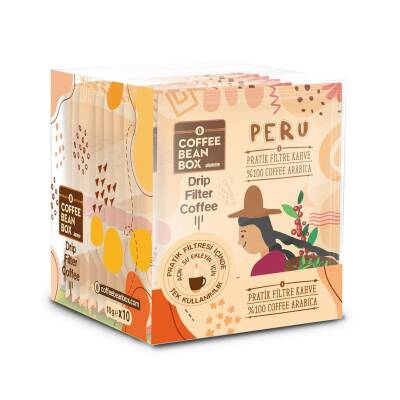 Peru Pratik Filtre Kahve 10lu Kutu - 1