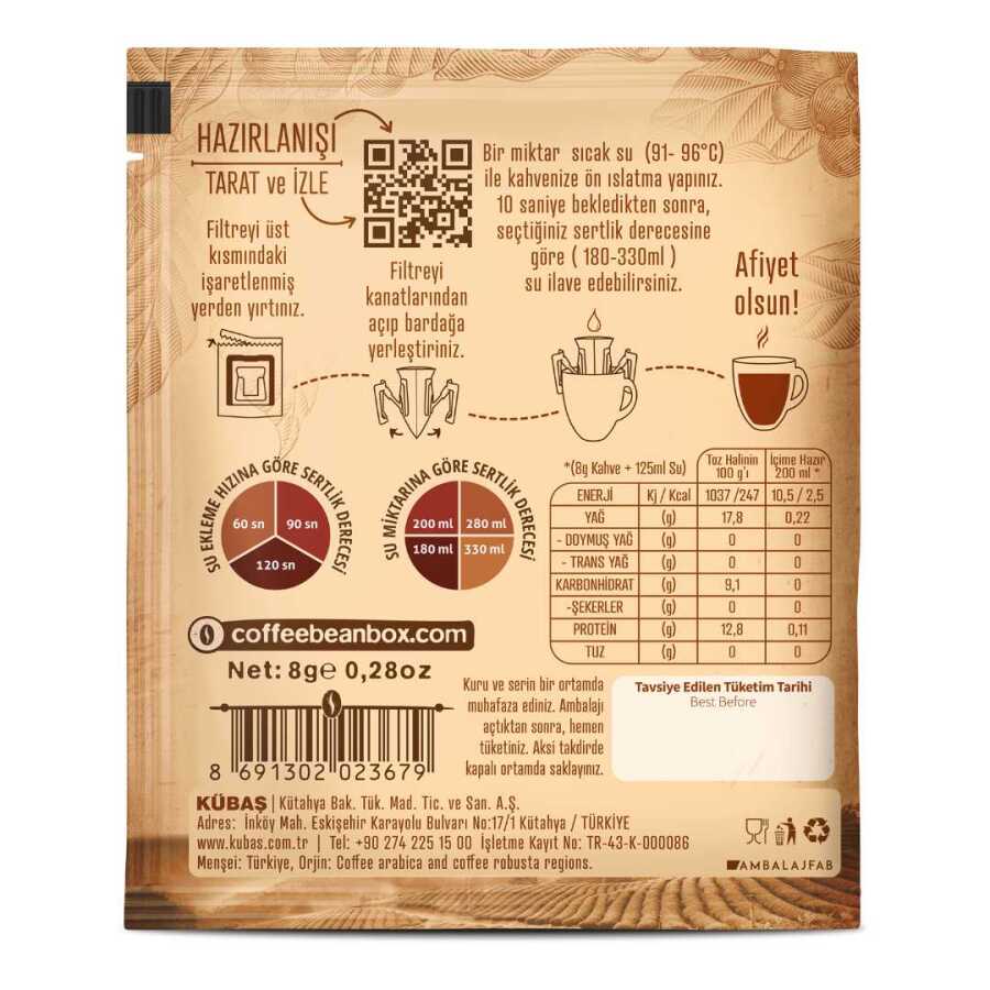 Selection Pratik Filtre Kahve 40lı Kutu Pratik Filtre Kahveler Coffee