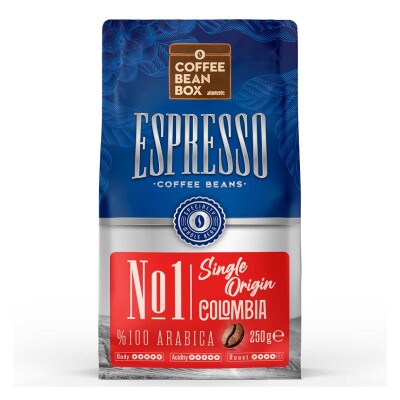 Single Origin Espresso Çekirdek Kahve 250 Gr - Coffee Bean Box Altıntelve